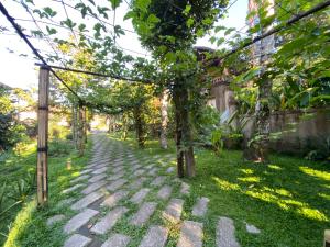 Rural Atmosphere at Bali Coconut House in Delodsema Village