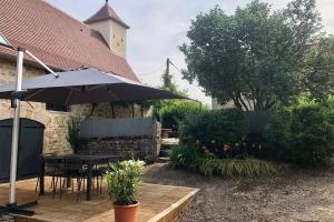 Maisons de vacances L-authentique maison a Saint jean Laginest : photos des chambres