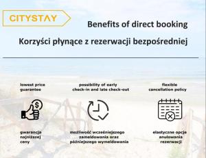 CITYSTAY Elegancki Apartament z parkingiem