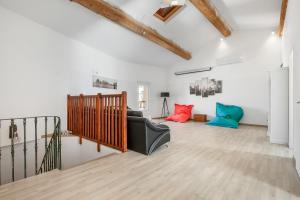 Maisons de vacances L'Ostal de Pomerols - Grande maison pour 10 : photos des chambres