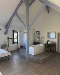 Maisons de vacances Longere Berrichonne au coeur des vignes : photos des chambres