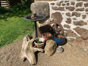 Maisons de vacances Charming 1-Bed Cottage in Ceauce : photos des chambres