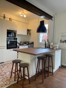 Maisons de vacances Chez Leonine, maison en centre ville : photos des chambres