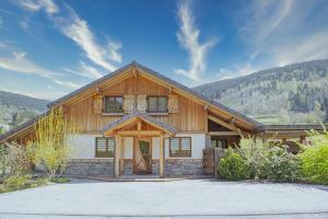 Chalets Les Brimbelles, detente & spa, au coeur des Vosges : Chalet