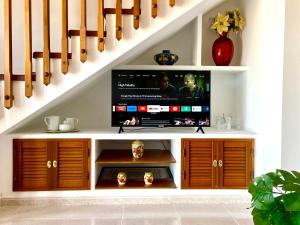 Casa Inma Las Piteras 25, piscina y mar