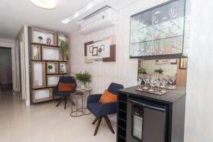 Varandas do Atlântico 01B - Apto 4 quartos em condomínio de luxo à beira mar de Bombas