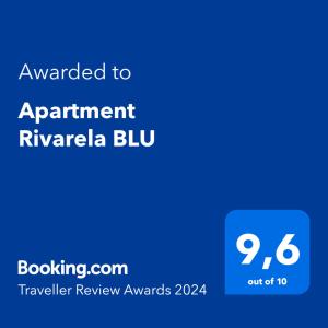 Apartment Rivarela BLU