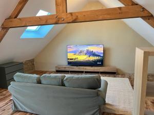 Maisons de vacances Le Grenier de Maltot : photos des chambres
