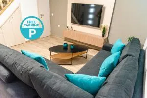 Elegant decorated house - Free Private Parking! - Thérissos