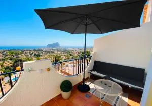 Canario Apartment - Imperial Park - Sea View, 6 Pools, Terrace - Empedrola