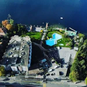 Palm Beach apartment Bissone - 比索内