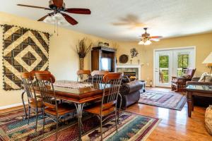 King Suites, Patio, Indoor Pool, Just Off Parkway, Covered Patio, Seasonal Outdoor Pool with Lazy River, Two King Suites and Queen Sleeper Sofa, Near Dollywood & Smoky Mountains, 24H Hospitality, Cozy Living Space