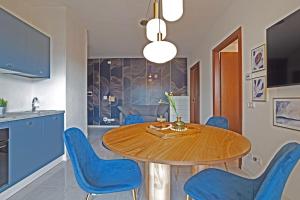 modern flat with light and sun on the sweet terrace