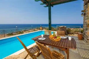 Amazing sea views at villa Elafonissi with private pool, near Elafonissi beach - Livadia