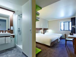 Hotels Campanile Lyon Centre - Gare Perrache - Confluence : Chambre Lits Jumeaux