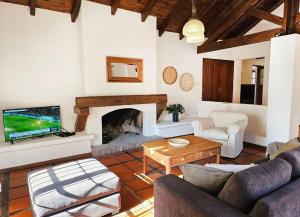 Espaciosa y cálida en medio de gran parque