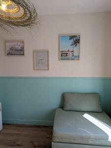 Appartements Appartement avec jardin et acces mer : photos des chambres
