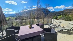 Appartements Le Berceau des Aiguilles - Vue montagne, terrasse - AravisTour : photos des chambres