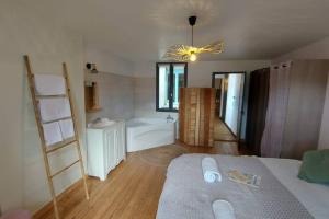 Appartements Le Bon endroit centre Honfleur : photos des chambres