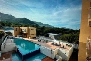 Atardecer Samario Portal de la Sierra Santa Marta Magdalena Colombia Apartamento Piscina vista mar Bello Horizonte 3 habitaciones