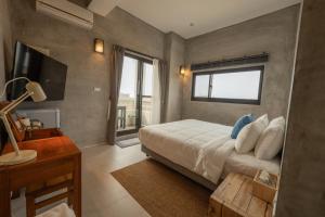 Phòng Giường Đôi có Ban công và Nhìn ra Biển (Double Room with Balcony and Sea View)