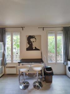 Appartements Charming Parisian studio! : photos des chambres