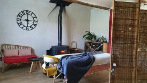 Appartements Gites de la Lurette - T3 lumineux et spacieux dans cadre calme et verdoyant : photos des chambres
