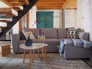 Blauw huis oude centrum authentiek Spaans straatje