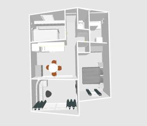 Maisons de vacances Casa Vista Bella - Maison en Corse avec grande terrasse et acces direct a la mer, Marine de Sant'Ambroggio entre Calvi et L'Ile Rousse : photos des chambres