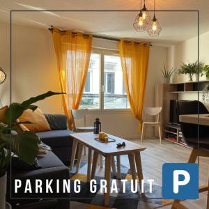 Rouen Seine - Magnifique appart - Parking gratuit