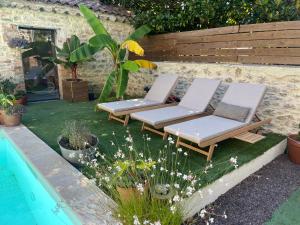 Maisons de vacances Les Batisses Du Chataignier : photos des chambres