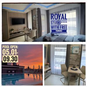 Royal studio in the center with free parking!