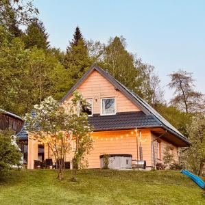 Holiday Home room in Beztroska Chata na wyłączność w Bieszczadach