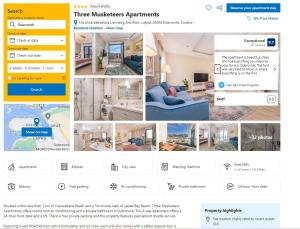 Three Musketeers Apartments Deluxe 