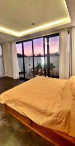 Brand New Two-Bedroom Villa with rice field views.