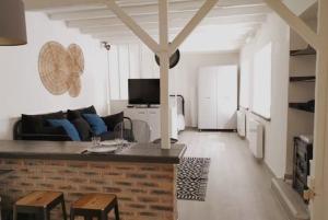 Grand studio proche Paris avec terrasse