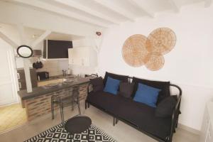 Grand studio proche Paris avec terrasse