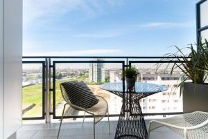 Apartment with Panoramic View of Milan and public free parking lot