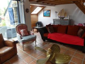 Maisons de vacances 375- Villa Ker Goulien a 100m de la plage : photos des chambres