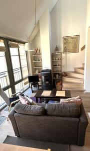 Beautiful Vilnius with a terrace