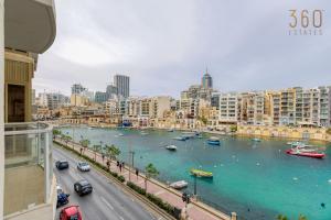 One of a kind, 1BR seafront home in St Julians by 360 Estates