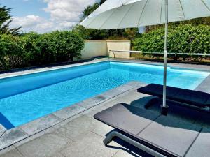 Maison d'une chambre avec piscine partagee et terrasse a Lignairolles