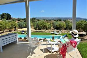 Villa Mennula vista mare montagne piscina privata - Tenuta il Cavaliere di Italia Noto