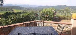 Maisons de vacances Villa la CROIX VALMER vue panoramique avec piscine : photos des chambres