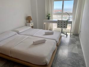 Seafront in Marbella with pool and garage