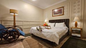 شقة دوبلكس مكيفة مفروشة بالكامل فرش جديد بالمنصورة