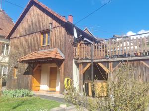 Chalets Le Chalet du Tanet spa sauna terrasse en Alsace : photos des chambres
