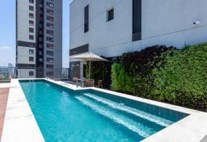 Studio Moderno com Piscina e Academia completa na Cobertura excelente espaço de Coworking Próximo ao Aeroporto de Congonhas e SP Expo