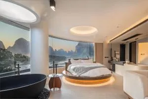 Mochi Luxury River View Resort Hotel (Yangshuo Xingping Ancient Town Lijiang Branch) - Fu-yang-chen