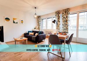 Appartements Le Coqu'Aix - Hyper-Centre - Parking - Wifi - Netflix : Appartement 1 Chambre